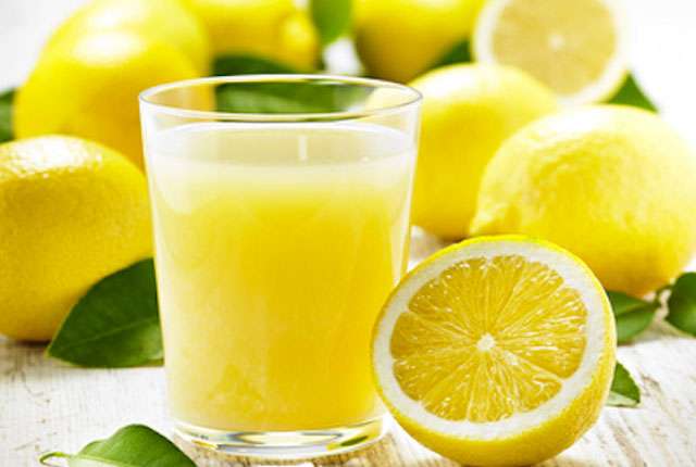 le jus de citron