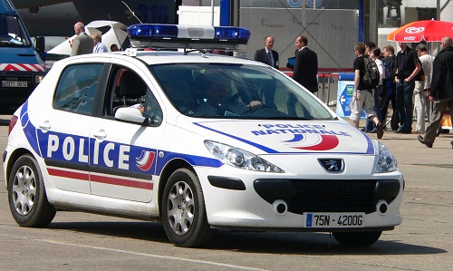 la voiture de police