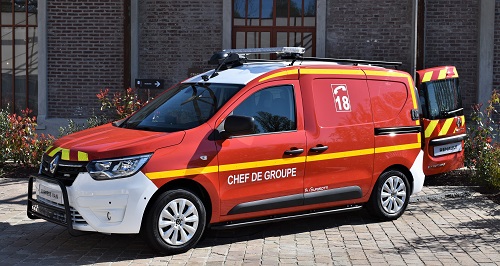 la voiture de pompier