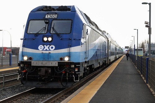 le train de banlieue