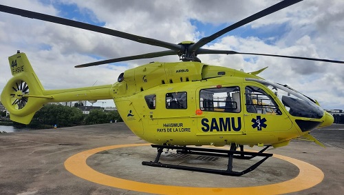 l’hélicoptère médical